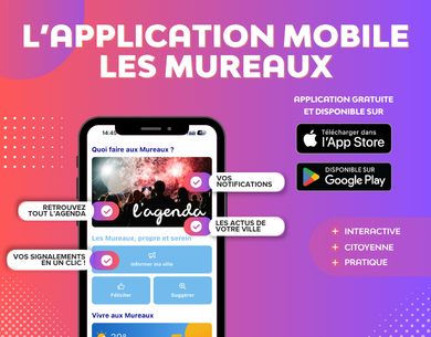 Découvrez l’application mobile « Les Mureaux »