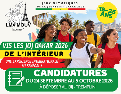 Vivez les Jeux Olympiques de la Jeunesse Dakar 2026